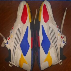 Men's Puma RS-X Colour Theory 'Whisper White' Sneakers Size 9